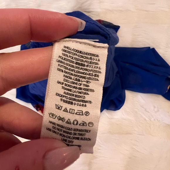 Free People | Penny Lover Mini Dress Cobalt Combo M - Picture 13 of 13